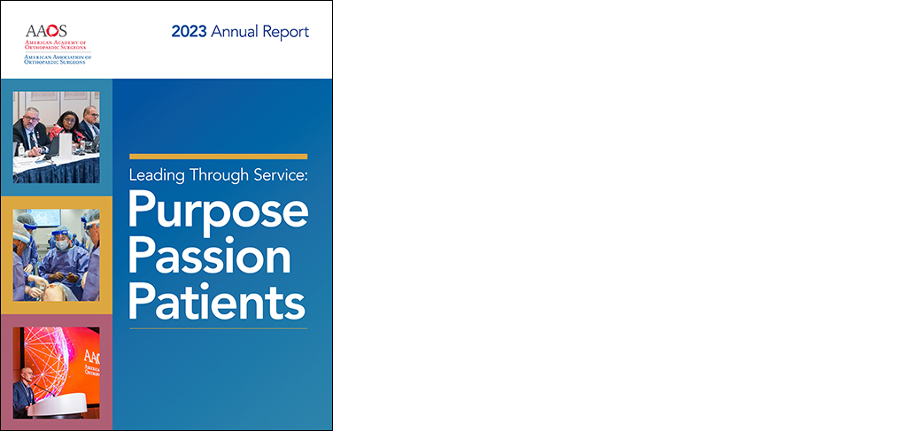 AAOS 2023 Annual Report - AAOS 2024 Annual Meeting Press Kit